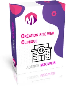 Création du site web clinique, création du site web